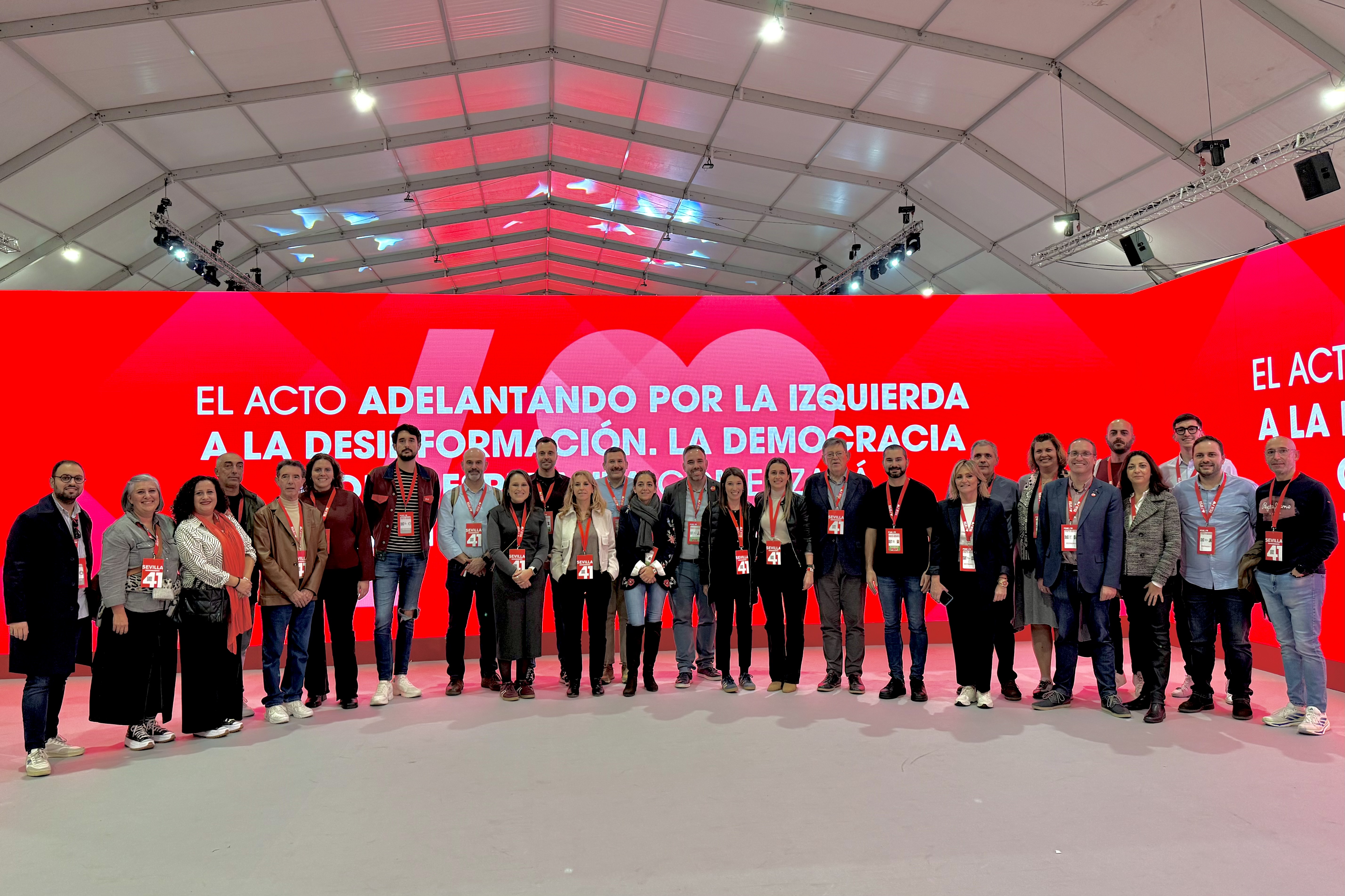 Falomir celebra el aumento de la 'cuota' de Castellón en los órganos federales del PSOE con Baños, Puig, Marco y Ros

