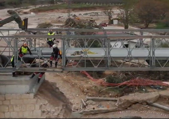 Restringido el acceso al puente de Cheste desde la CV-50 entre las 22.00 y las 6.00 horas 