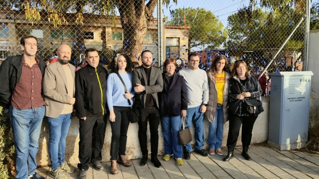 El AMPA del CEIP de La Cañada de Alicante reivindica su nuevo colegio con una concentración