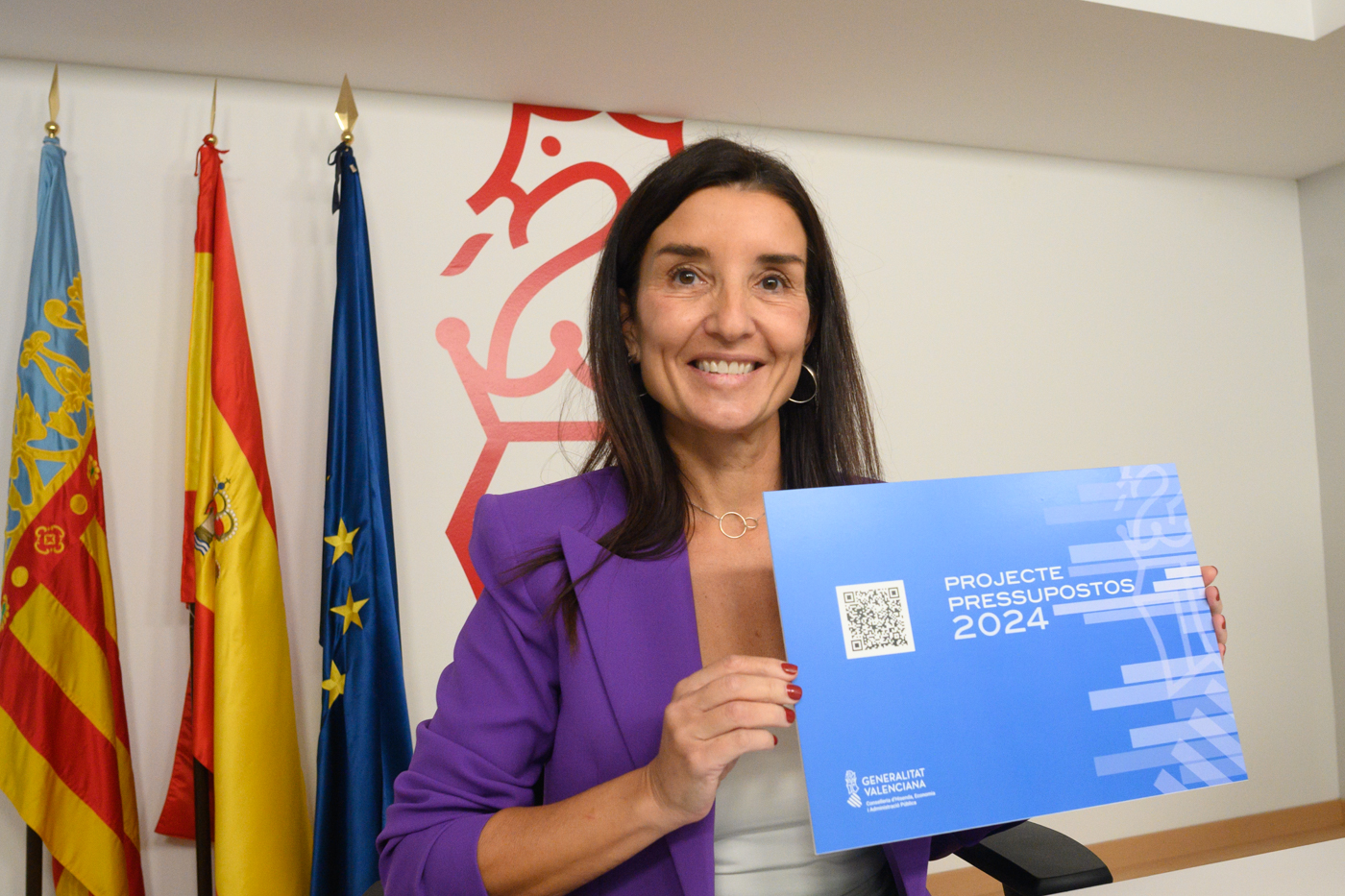 Presentación del proyecto de Ley de Presupuestos de la Generalitat para el año 2024 (Fotos: Kike Taberner)