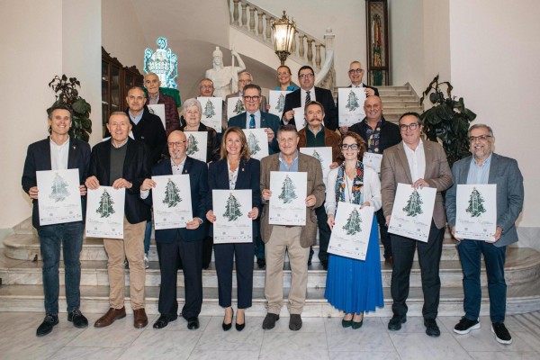 Castelló presenta el cartel oficial de los Premios de Tarjetas Navideñas Jesús Medrano 