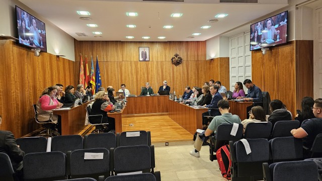 Vox se queda solo en el negacionismo de la violencia machista en Orihuela 