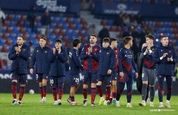 El Levante UD recupera su mejor versión y calca su buen arranque liguero
