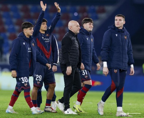 El Levante UD encara el último esfuerzo del año, con cinco partidos en 22 días
