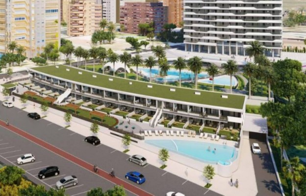 Alibuilding ya tiene licencia para construir sus primeros apartamentos turísticos en Benidorm