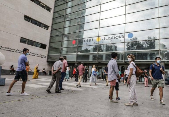 La presidenta del TSJCV propone reanudar plazos procesales en la provincia de Valencia a partir del lunes