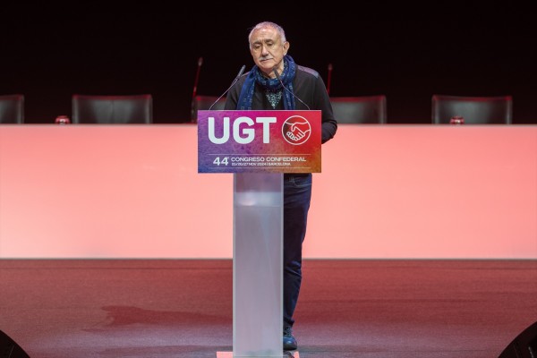 Pepe Álvarez, reelegido secretario general de UGT con el 79,4% de los votos
