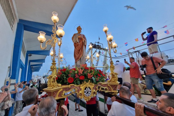Ofrenda y procesión en honor a Sant Pere 2023 (Fotos: Antonio Pradas)