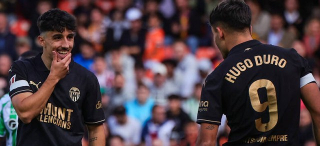 Este es el posible once del Valencia CF contra el RCD Mallorca