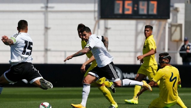 El Mestalla cae por la mínima ante el Villarreal 'B'