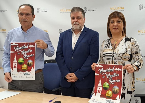 Villena inicia la Navidad con el encendido de las luces y una fiesta infantil el próximo sábado
