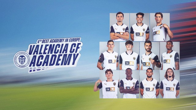 La Academia del Valencia CF, de nuevo la cuarta mejor de Europa