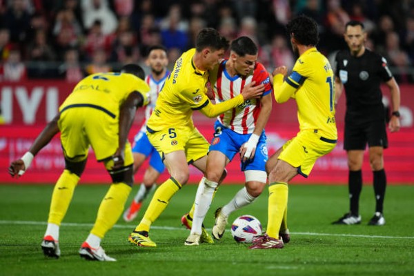 El Villarreal ha perdido en tres de las cuatro visitas del Girona a La Cerámica en Primera