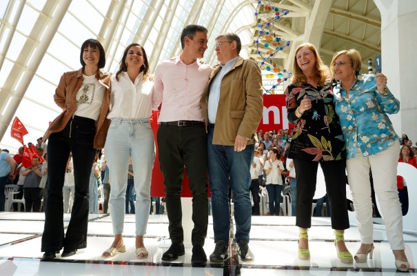 Mitin central del PSPV-PSOE en València (Fotos: Eduardo Manzana)