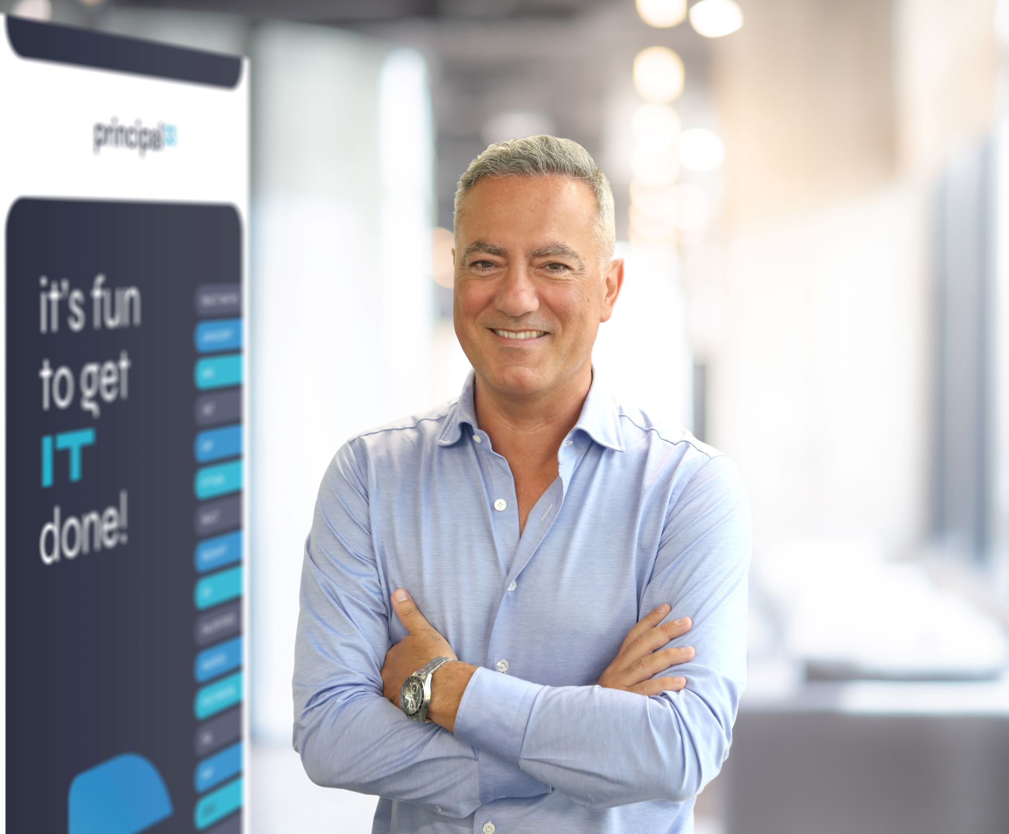 Ignacio Santiago, CEO de Principal33. Foto: PRINCIPAL33 - 