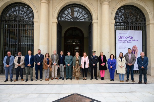 La Diputación de Castellón reafirma en el 25N su compromiso por erradicar la violencia machista