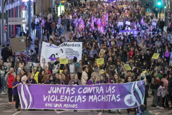 25N, unidad feminista contra la violencia machista