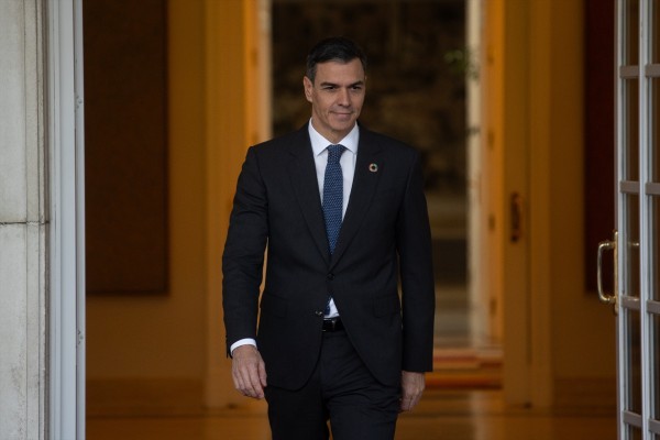 Sánchez realizará una declaración institucional este lunes a las 09.00 horas desde La Moncloa