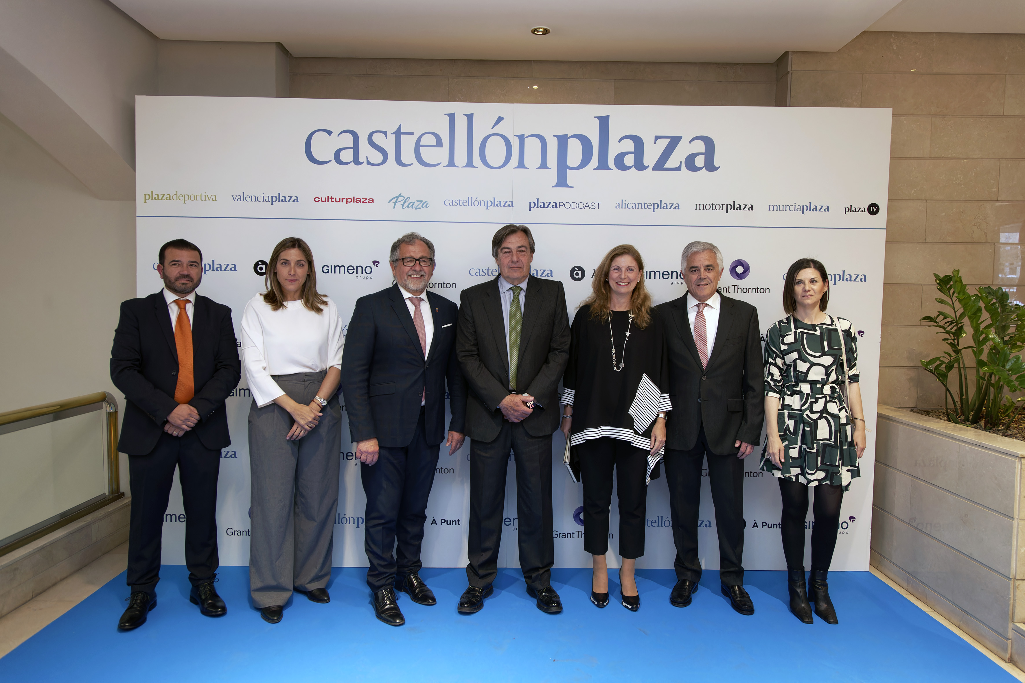 Photocall del tercer Anuario económico de Castellón Plaza (Fotos: Antonio Pradas y Carlos Pascual)