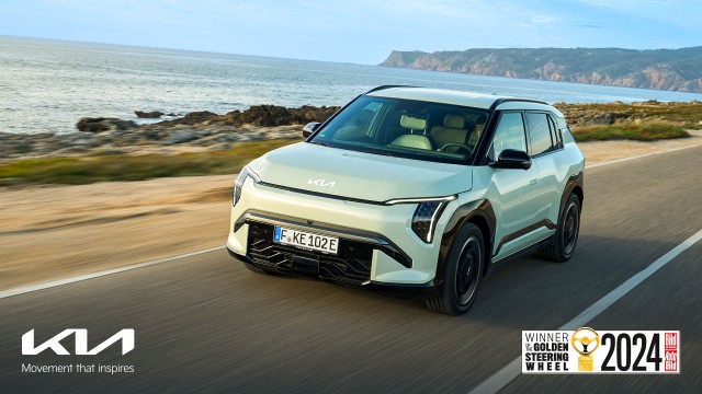 Kia EV3 gana la categoría de mejor relación calidad-precio en los Golden Steering Wheel Awards 2024

