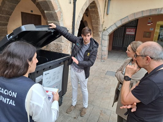 Vila-real inicia una prueba piloto de contenedores inteligentes para la recogida de residuos orgánicos
