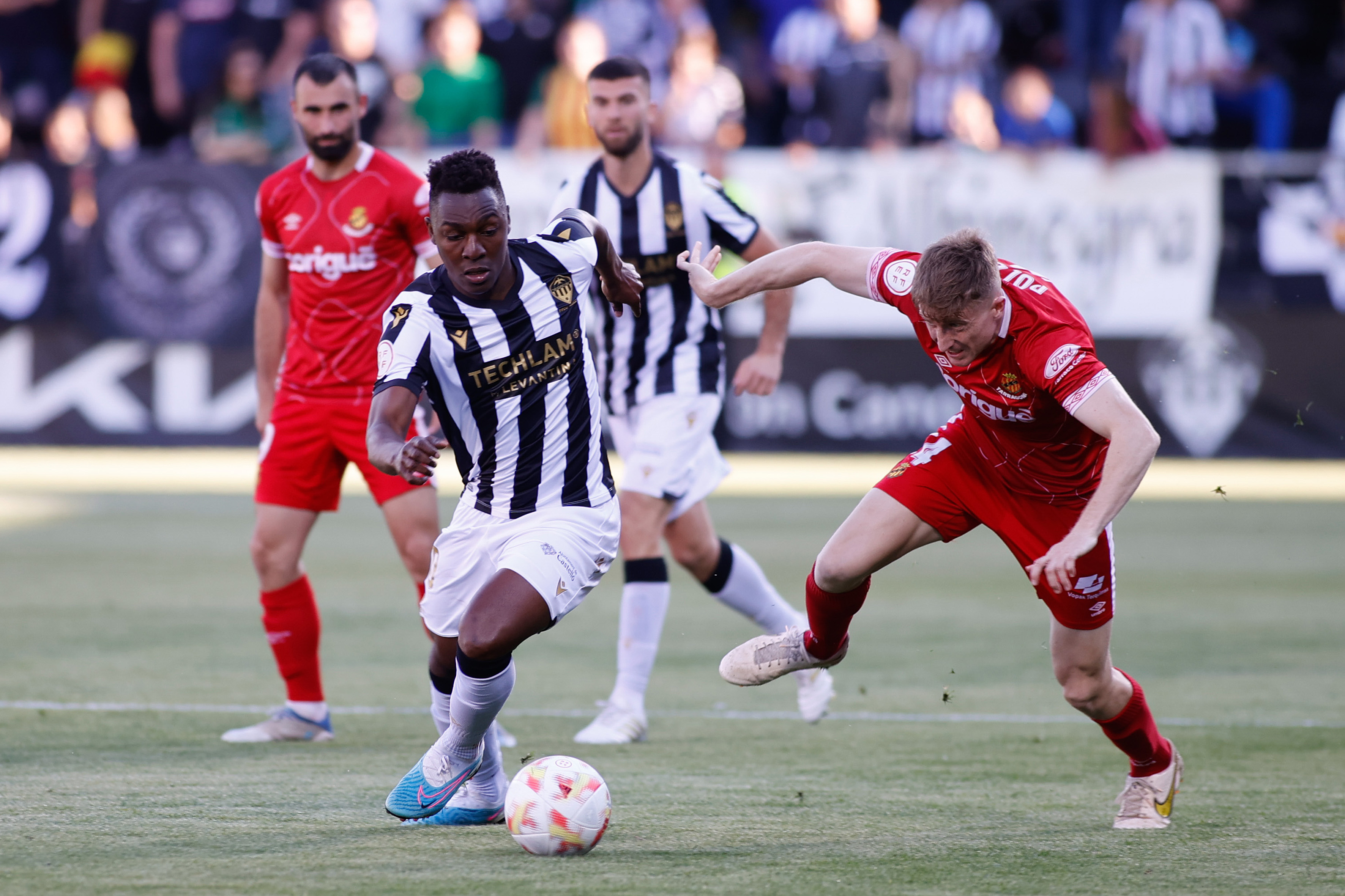 Mejores imágenes del encuentro entre el CD Castellón y el Nàstic de Tarragona (Fotos: Carme Ripollés)