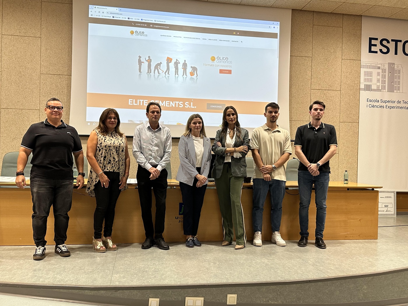 Los Premios Élite Cementos reconocen a 6 alumnos de la UJI por sus trabajos en ingeniería y ciencias