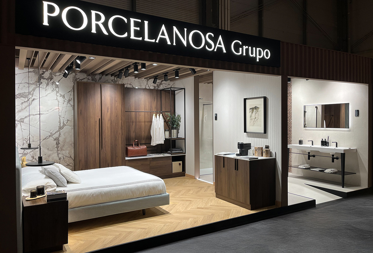 Porcelanosa Grupo redefine el diseño hotelero en Interihotel 2024
