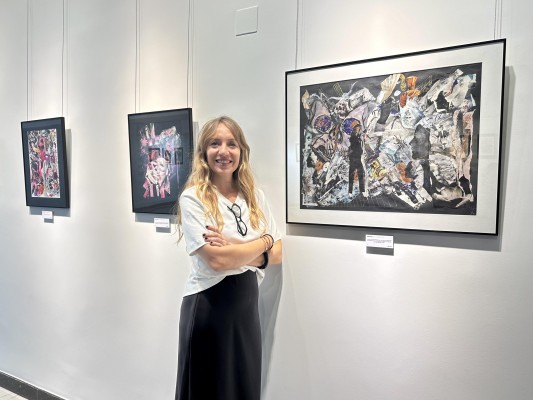 'Arcano', una oda a lo analógico a través de collages inspirados en los abismos de Laura Paredes
