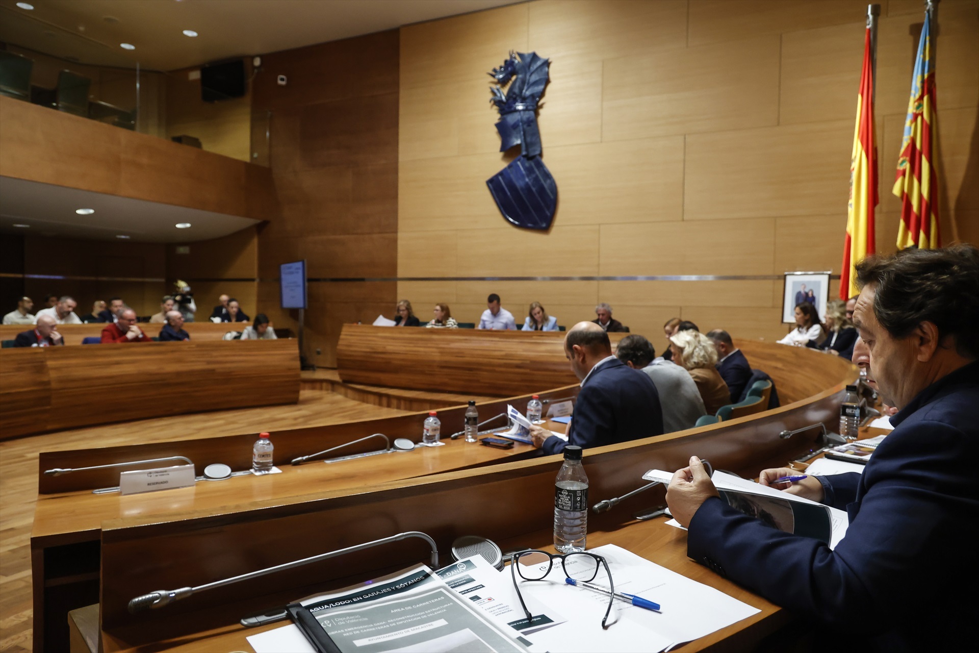 La Diputació de València calcula 1.300 millones en daños en infraestructuras y servicios