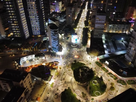 La remodelación de la avenida del Mediterráneo de Benidorm, premio a la Mejor Obra de la Provincia