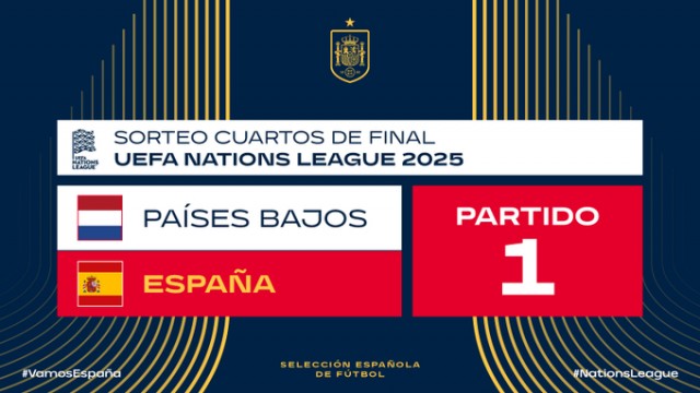 Países Bajos-España e Italia-Alemania, en cuartos de final de la Liga de Naciones