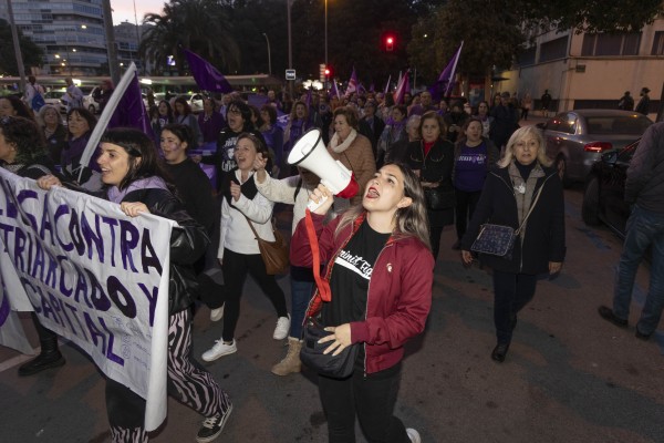 La marea morada invade las calles de la Región (Fotos: OMEGA y La Roca)