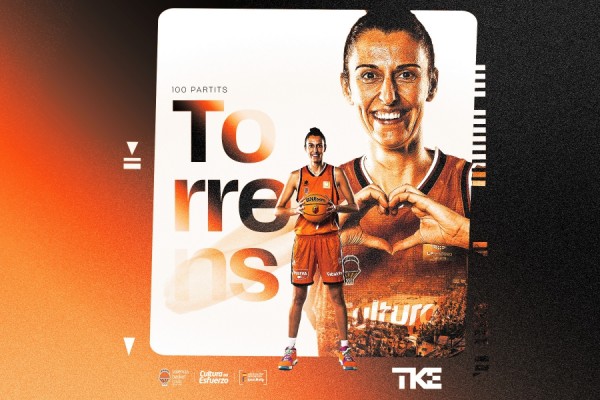 Alba Torrens cumple 100 partidos de taronja
