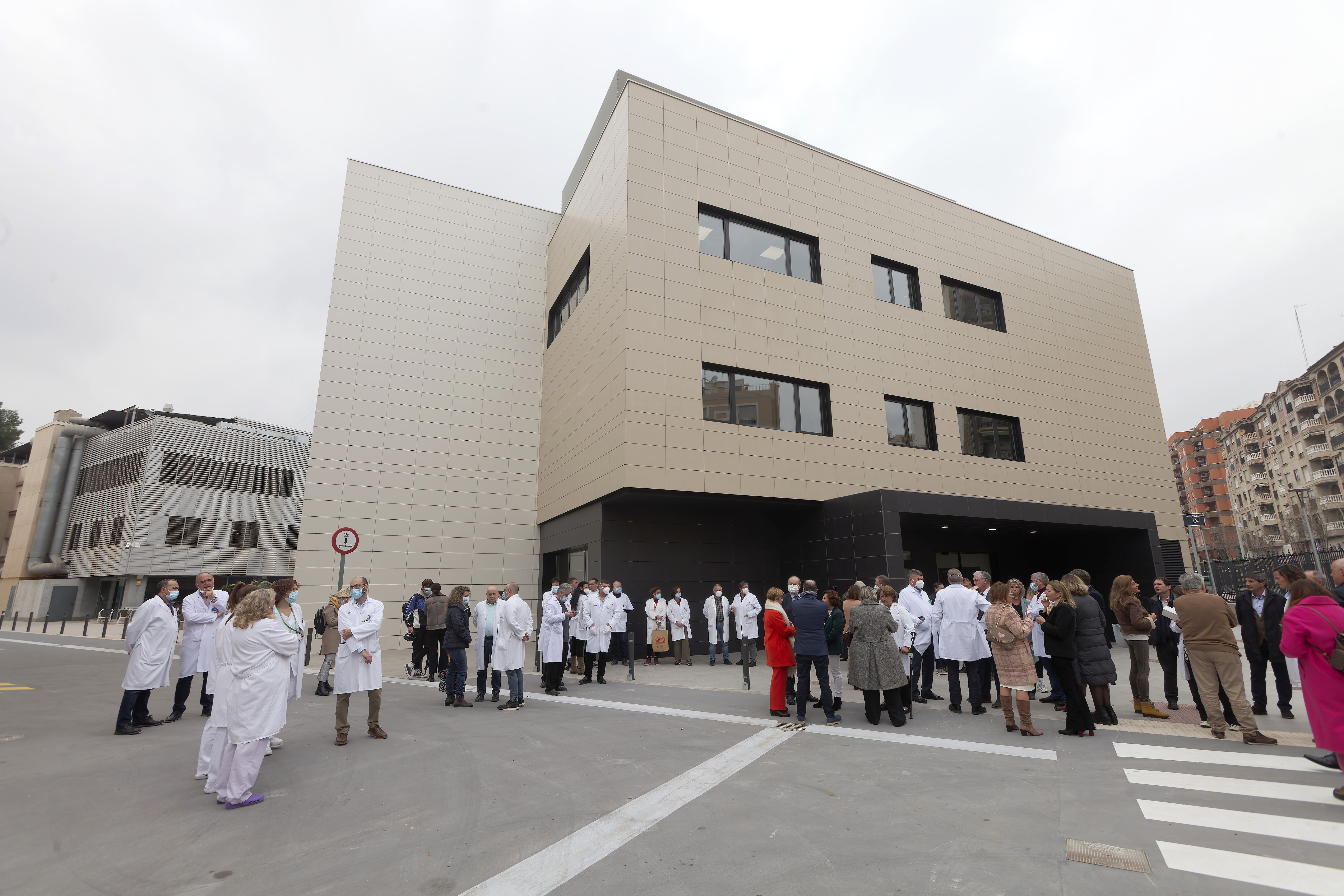 Inauguración del nuevo edificio oncológico del Hospital Provincial (Fotos: Antonio Pradas)