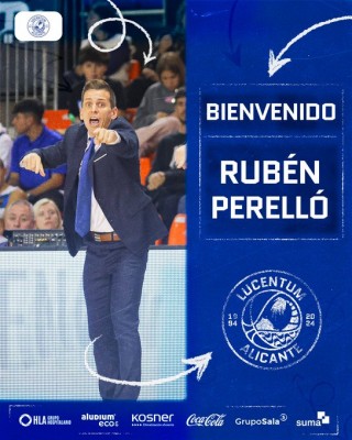 Rubén Perelló regresa al banquillo del Lucentum
