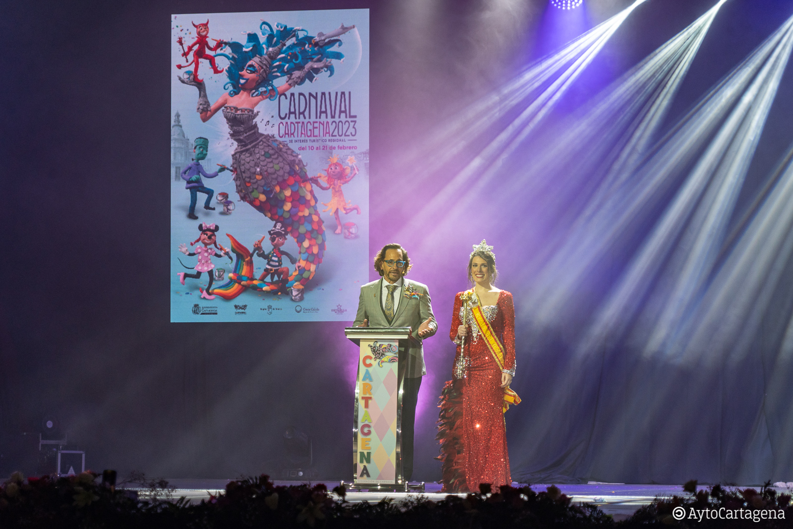 Emoción, arte y talento en la Gala de Elección de las Reinas del Carnaval de Cartagena (Fotos: AYTO)