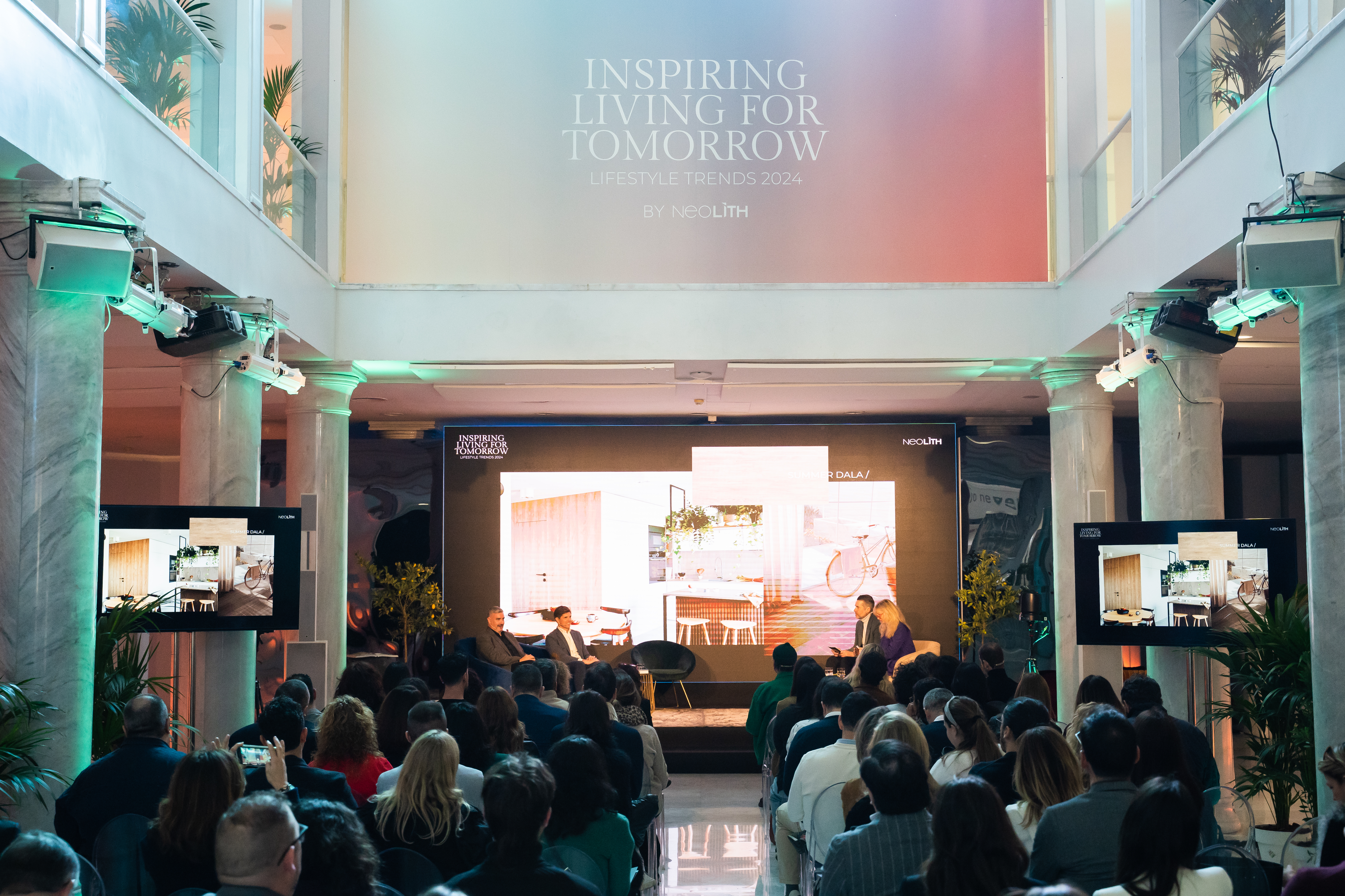 Neolith presenta su libro de tendencias, 'Inspiring Living For Tomorrow', en Madrid (Fotos: Neolith)