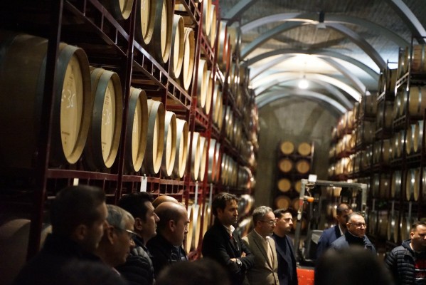 La visita del Club Empresa del Real Murcia a Bodegas Juan Gil (Fotos: REAL MURCIA)