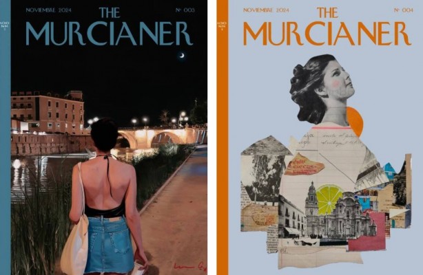 'The Murcianer' suma dos nuevas portadas: del hiperrealismo de Luis Guerrero al collage de La Santa Patrona 