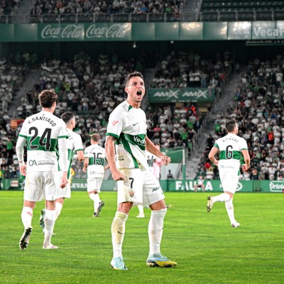 El Elche prepara el partido ante el Oviedo con las ausencias de Bigas y Rashani