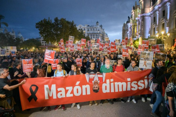 Organizan una nueva marcha el día 30 y concentraciones el 29, un mes después de la Dana
