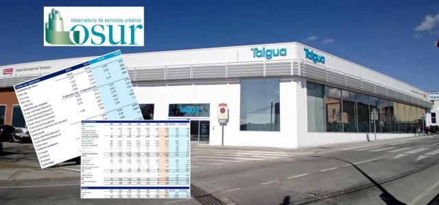 OSUR señala que la gestión pública de Taigua en Terrassa incrementa las tarifas y reduce la inversión en la red de agua
