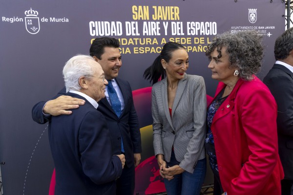 Puesta de largo de la candidatura de San Javier para ser sede de la Agencia Espacial Española (Fotos: La Roca)