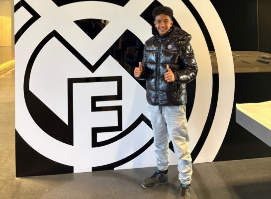 El UCAM CF 'exporta' al Real Madrid al cadete Omar Chaoui, una de las perlas de su cantera