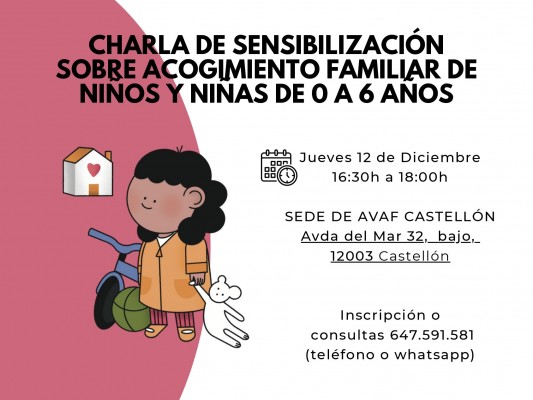 La asociación Avaf lanza una campaña para captar familias para acoger a niños de centros de acogida