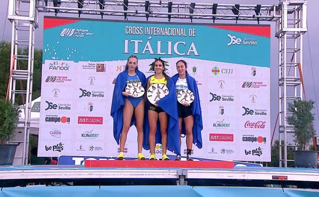 Triunfos de la sub-18 Irene Andújar y el sub-10 Adrián Guirao en el Nacional de cross 