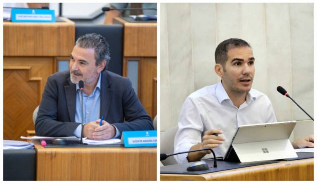 PSPV y Compromís denuncian la parálisis de la Diputación de Alicante y critican su política de ayudas públicas