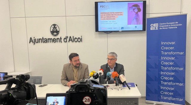 Focus Pyme aborda en Alcoy la aplicación de la IA en la industria  mostrando casos de éxito