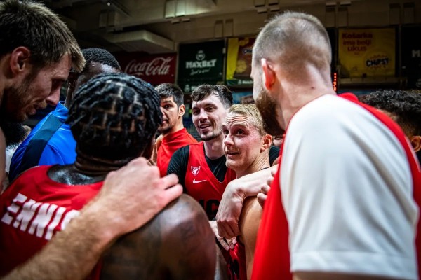 El UCAM CB, con un 2 de 2, es de los mejores visitantes de la Liga de Campeones FIBA 